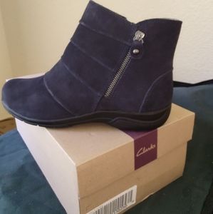 Clarks Christine Sway booties